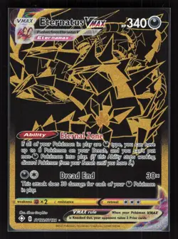 Eternatus VMAX Shiny Holo Rare Pokemon Shining Fates: Shiny Vault SV122/SV122 NM - Image 1