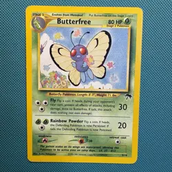 Pokemon Vintage Southern Islands Butterfree English 9/18 Rare Wotc Promo 2001 - Image 2