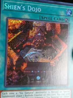 Yugioh Shien's Dojo RA04-EN088 Secret Rare 1st Edition NM - Image 3
