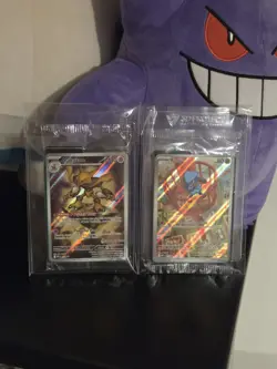 Pokemon - Alakazam 9 & Riolu 10 Mega Evolution Pokemon Center ETB Promo - Sealed - Image 1