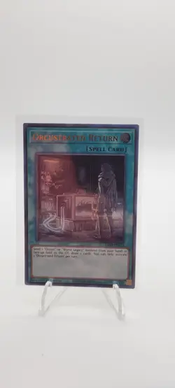 Yugioh Orcustrated Return GFTP-EN119 Ultra Rare 1st Edition NM - Image 1