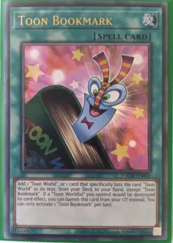 YuGiOh Toon Bookmark Ultra Rare TOCH-EN003 NM - Image 1