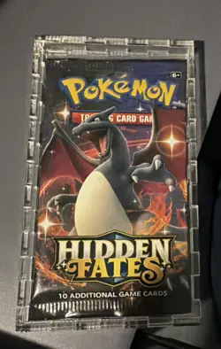Pokemon TCG Hidden Fates Booster Pack 10 Cards Sealed Charizard Art - Image 1