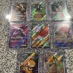 Pokemon Japanese Card Lot 8 Cards AR + EX Full Art – Black Bolt / White Flare NM - Image 3