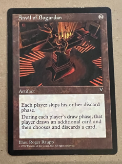 Anvil of Bogardan - Visions - MTG - Magic the Gathering - Image 1
