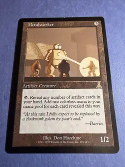 Metalworker (Urza’s Destiny) – Near Mint – MTG 3/4 - Image 1