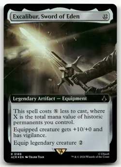 Excalibur, Sword of Eden (Extended Art) #169 (Foil) NM Assassin's Creed - Image 1