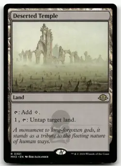 Deserted Temple #301 (NM) Modern Horizons 3 MH3 Magic MTG - Image 1