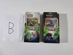Pokemon 2017 KnockOut Collection Tyranitar & Lucario Set 2 Boxes - Sealed - Image 1