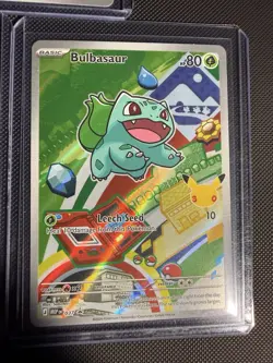 Pokemon TCG First Partner Illustration Collection Series 1 Kanto GEN 1 Starters - Image 4
