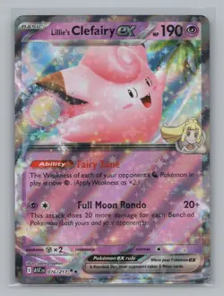 Lillie's Clefairy ex Holo 056/159 Journey Together Pokemon TCG NM - Image 1