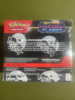 Pokemon TCG Mega Evolution Phantasmal Flames Booster Box New and Sealed - Image 3
