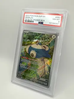 PSA 8 - Snorlax #051 151 Black Star Promo - Pokemon Scarlet Violet 151 - Image 2