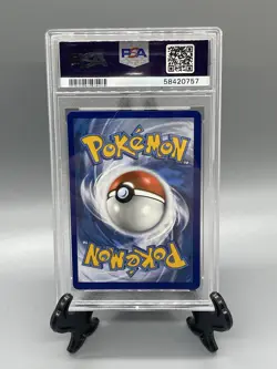 Pokemon Full Art Glaceon GX Hidden Fates #SV55 PSA 9 - Image 2