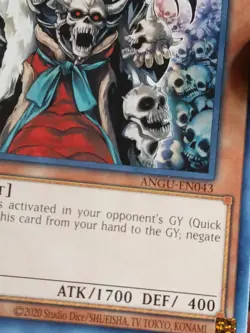 Skull Meister ANGU-EN043 YuGiOh! 1st Ed Rare Playset - Image 4