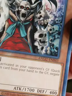 Skull Meister ANGU-EN043 YuGiOh! 1st Ed Rare Playset - Image 4