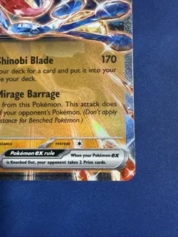 Greninja ex 106/167 Double Rare TWILIGHT MASQUERADE Near Mint Pokemon Card - Image 4