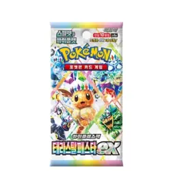 Pokemon Card Terastal Festival SEALED Korean Prismatic Evolutions Booster Pack - Image 1
