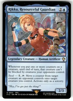 Rikku, Resourceful Guardian 41 Rare Commander: FINAL FANTASY NM - Image 1