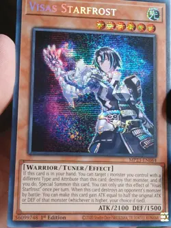 Yugioh! Visas Starfrost - MP23-EN064 - Prismatic Secret Rare - 1st Edition - Image 3