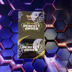 Pokemon TCG Perfect Order Half Booster Box 18 Packs (brand New & Sealed) - Image 1