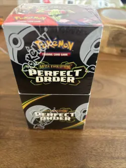 Pokemon TCG Perfect Order Half Booster Box (18 Packs) New and Sealed - Image 1