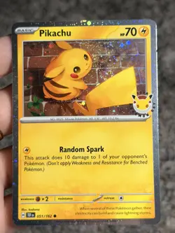 Pokemon TCG Pikachu Pokemon Day 2026 Promo SWIRL - Image 5