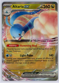 Pokemon TCG Altaria ex 140/182 Sv04: Paradox Rift Double Rare - Image 1