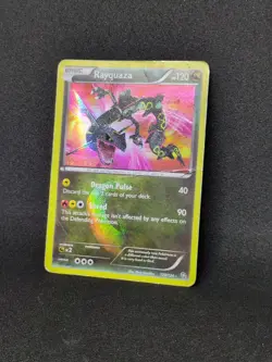 Pokemon Rayquaza Shiny Secret Rare 128/124 Dragons Exalted Black & White - Image 2
