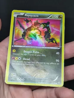 Pokemon Rayquaza Shiny Secret Rare 128/124 Dragons Exalted Black & White - Image 5