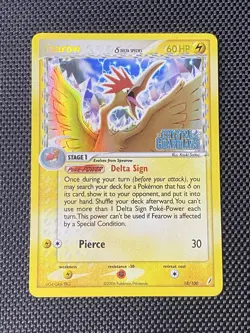 Fearow 18/100 Reverse Holo Rare *STAMPED* Crystal Guardians Pokemon 2006 LP/NM - Image 1