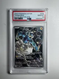 Thundurus - 209 (Pokemon Center Exclusive) 209 Sv: Scarlet & Violet Promo PSA 10 - Image 1