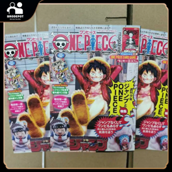 One Piece Sealed Magazine Japanese [Vol.20] w/ Promo Card Luffy SR ST21-014 - Image 1
