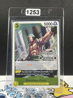 OnePiece TCG - Roronoa Zoro OP10-113 (Judge Pack Vol. 6) (1253) - Image 1