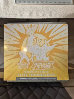 Pokemon TCG Brilliant Stars Centre Elite Trainer Box ETB New Sealed - Image 1