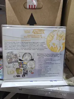 Pokemon TCG Brilliant Stars Centre Elite Trainer Box ETB New Sealed - Image 3