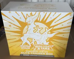 Pokemon TCG Brilliant Stars Centre Elite Trainer Box ETB New Sealed - Image 1