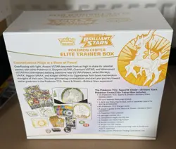 Pokemon TCG Brilliant Stars Centre Elite Trainer Box ETB New Sealed - Image 3
