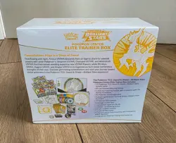 Pokemon TCG Brilliant Stars Pokemon Centre Elite Trainer Box - New & Sealed - Image 2