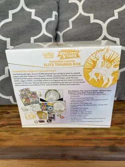Pokemon TCG Brilliant Stars Elite Trainer Box Pokemon Centre New and Sealed - Image 2