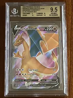 Pokemon TCG 2020 Champions Path ETB Promo Charizard V SWSH050 | BGS 9.5 - Image 1