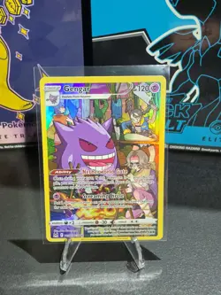 Pokemon TCG Gengar TG06/TG30 Swsh11: Lost Origin Trainer Gallery Holo Card NM - Image 2