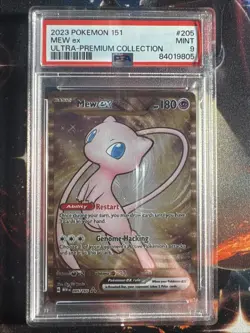 Mew ex - (151 Metal Card) 205/165 Sv: Scarlet & Violet 151 Regular - Image 1