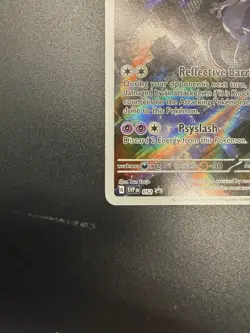 Pokemon TCG Mewtwo #52 Black Star Promo Card Scarlet & Violet 151 UPC - Image 5