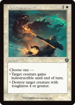 Valorous Stance Retro Frame 352 MTG Innistrad Remastered Uncommon NP - Image 1