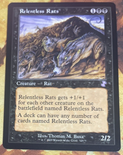 1x Relentless Rats (NM/M) - Image 1
