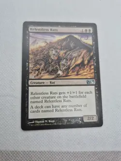 Relentless Rats Lp English MTG MTG Magic 2011 (M11) - Image 1