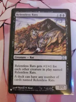 mtg Relentless Rats - (PLST) - Image 1
