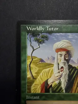 Worldly Tutor 1996 Magic The Gathering - Image 2