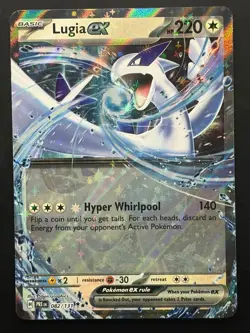 Lugia ex - 082/131 Double Rare Prismatic Evolutions Pokemon Near Mint - Image 1